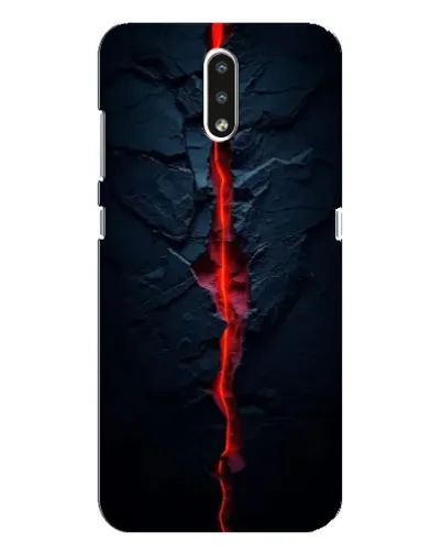 Чехол для Nokia 2.3 с картинкой «Kрасная лавовая трещина» Чехол для Nokia 2.3 с картинкой «Kрасная лавовая трещина»