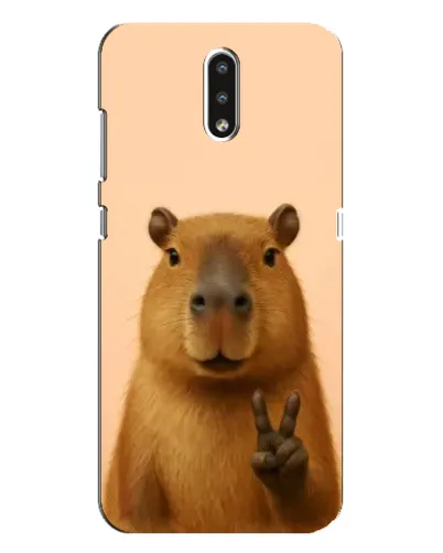 Чохол для Nokia 2.3 з картинкою «Капібара вікторія»