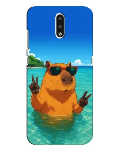 Чохол для Nokia 2.3 з картинкою «Морська капібара»