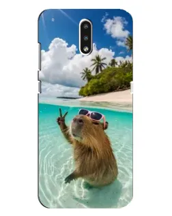 Чохол для Nokia 2.3 з картинкою «Капібара на морі» Чохол для Nokia 2.3 з картинкою «Капібара на морі»