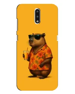 Чохол для Nokia 2.3 з картинкою «Капібара на відпочинку» Чохол для Nokia 2.3 з картинкою «Капібара на відпочинку»