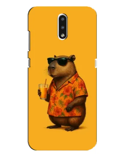 Чохол для Nokia 2.3 з картинкою «Капібара на відпочинку»