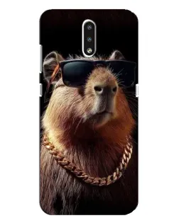 Чохол для Nokia 2.3 з картинкою «Капібара золотий ланцюг» Чохол для Nokia 2.3 з картинкою «Капібара золотий ланцюг»