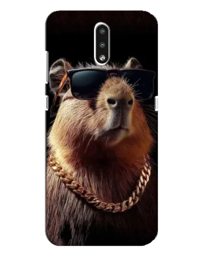 Чохол для Nokia 2.3 з картинкою «Капібара золотий ланцюг»