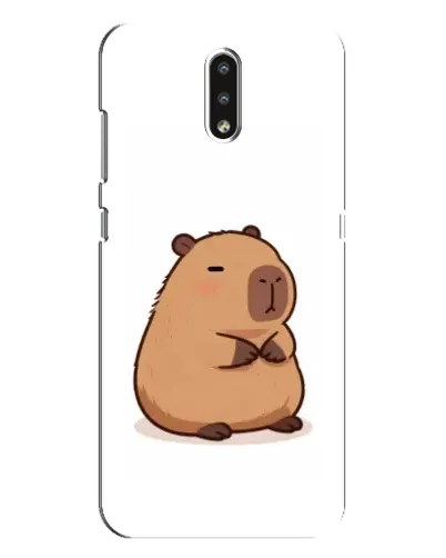 Чохол для Nokia 2.3 з картинкою «Товстенька капібара»