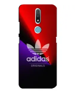Чехол для Nokia 2.4 с картинкой «Adidas Red Neon» Чехол для Nokia 2.4 с картинкой «Adidas Red Neon»