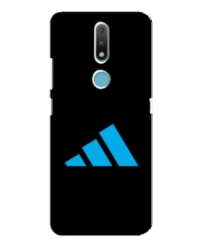 Чохол для Nokia 2.4 з картинкою «Adidas Cyan Logo»