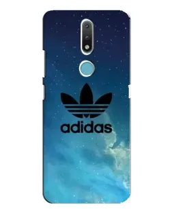 Чохол для Nokia 2.4 з картинкою «Adidas Stone Logo»