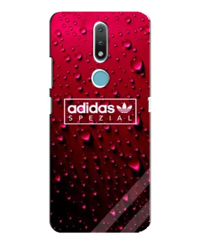Чохол для Nokia 2.4 з картинкою «Adidas Gold Marble»