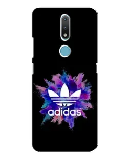 Чохол для Nokia 2.4 з картинкою «Вибух фарб Adidas»