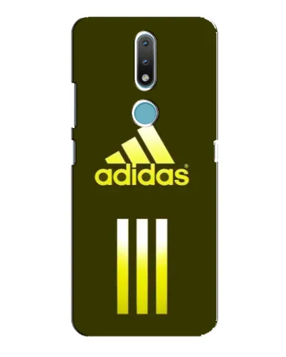 Чохол для Nokia 2.4 з картинкою «Оливковий градієнт Adidas»
