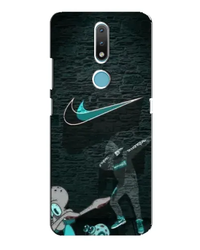 Чехол для Nokia 2.4 с картинкой «Спортивный арт Nike» Чехол для Nokia 2.4 с картинкой «Спортивный арт Nike»