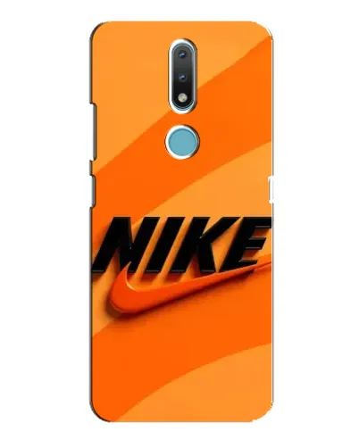 Чехол для Nokia 2.4 с картинкой «Оранжевый драйв Nike» Чехол для Nokia 2.4 с картинкой «Оранжевый драйв Nike»