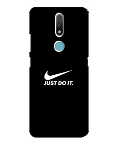 Чехол для Nokia 2.4 с картинкой «Минимализм от Nike» Чехол для Nokia 2.4 с картинкой «Минимализм от Nike»