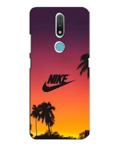 Чехол для Nokia 2.4 с картинкой «Nike на закате солнца» Чехол для Nokia 2.4 с картинкой «Nike на закате солнца»