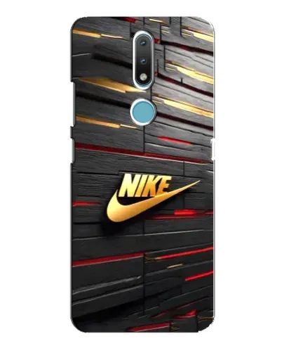 Чехол для Nokia 2.4 с картинкой «Золотой Nike на металле» Чехол для Nokia 2.4 с картинкой «Золотой Nike на металле»