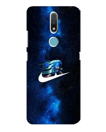 Чехол для Nokia 2.4 с картинкой «Звездный путь Nike» Чехол для Nokia 2.4 с картинкой «Звездный путь Nike»