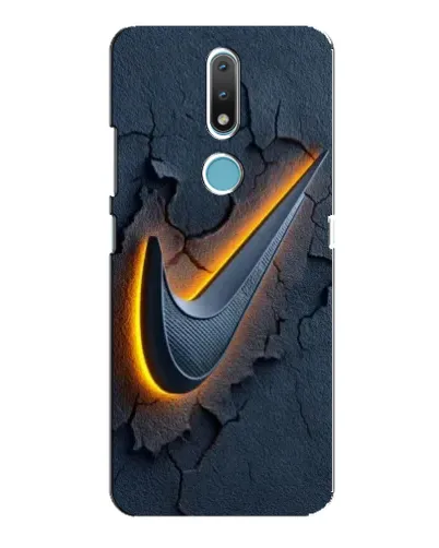 Чехол для Nokia 2.4 с картинкой «Объемный логотип Найк» Чехол для Nokia 2.4 с картинкой «Объемный логотип Найк»