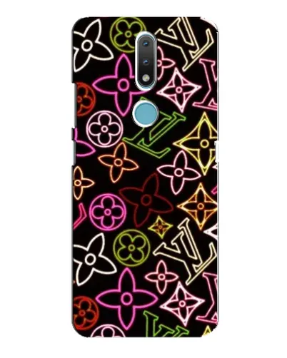 Чохол для Nokia 2.4 з картинкою «Неоновий мікс Nike» Чохол для Nokia 2.4 з картинкою «Неоновий мікс Nike»