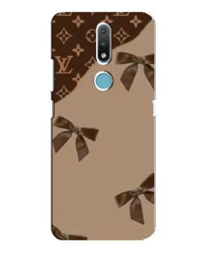 Чохол для Nokia 2.4 з картинкою «LV — кавовий атлас» Чохол для Nokia 2.4 з картинкою «LV — кавовий атлас»