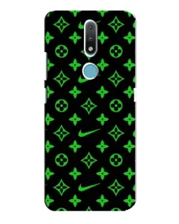 Чохол для Nokia 2.4 з картинкою «Неоновий принт LV» Чохол для Nokia 2.4 з картинкою «Неоновий принт LV»