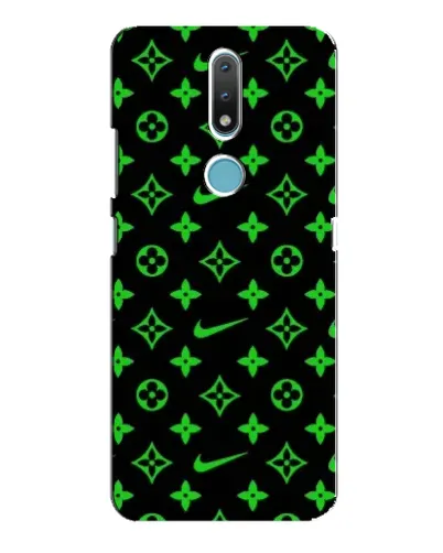 Чохол для Nokia 2.4 з картинкою «Неоновий принт LV» Чохол для Nokia 2.4 з картинкою «Неоновий принт LV»