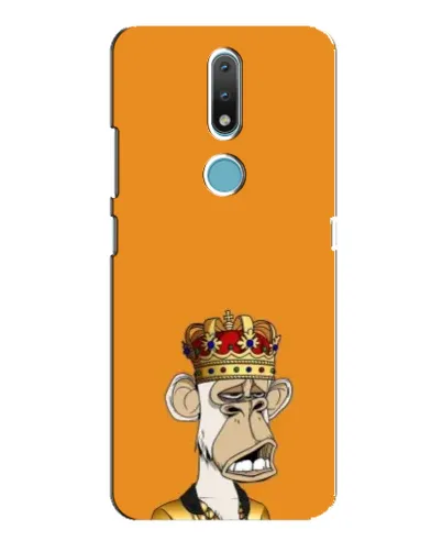 Чехол для Nokia 2.4 с картинкой «Золотая обезьяна Bored Ape»