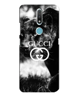 Чехол для Nokia 2.4 с картинкой «Gucci — дикая природа»