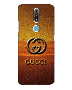 Чехол для Nokia 2.4 с картинкой «Gucci — солнечный градиент»