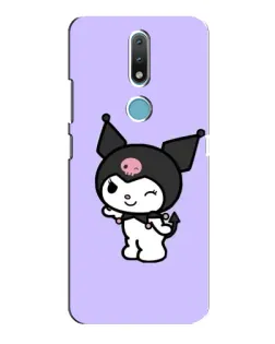 Чохол для Nokia 2.4 з картинкою «Класична Kuromi»