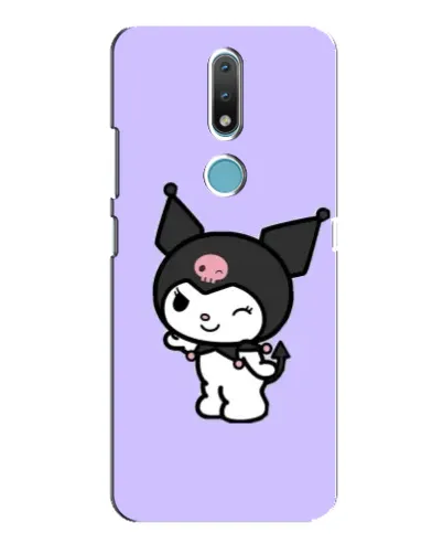 Чехол для Nokia 2.4 с картинкой «Классическая Kuromi» Чехол для Nokia 2.4 с картинкой «Классическая Kuromi»