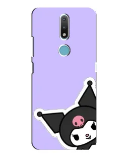 Чохол для Nokia 2.4 з картинкою «Кумедна Kuromi»