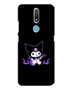 Чохол для Nokia 2.4 з картинкою «Електрична Kuromi»