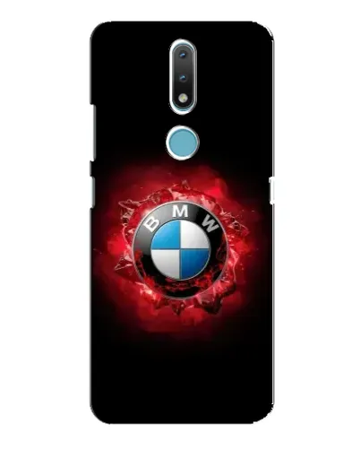 Чохол для Nokia 2.4 з картинкою «Логотип BMW — спалах»