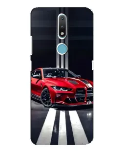 Чохол для Nokia 2.4 з картинкою «Червона BMW на дорозі» Чохол для Nokia 2.4 з картинкою «Червона BMW на дорозі»