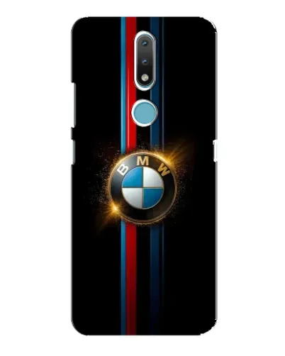 Чохол для Nokia 2.4 з картинкою «BMW M-Power неон»