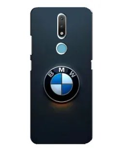 Чохол для Nokia 2.4 з картинкою «Логотип BMW — мінімалізм» Чохол для Nokia 2.4 з картинкою «Логотип BMW — мінімалізм»