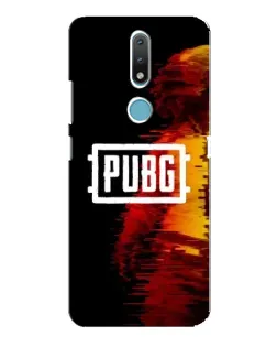 Чехол для Nokia 2.4 с картинкой «Яркий логотип PUBG» Чехол для Nokia 2.4 с картинкой «Яркий логотип PUBG»