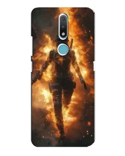 Чохол для Nokia 2.4 з картинкою «BMW — швидкість у дощі» Чохол для Nokia 2.4 з картинкою «BMW — швидкість у дощі»