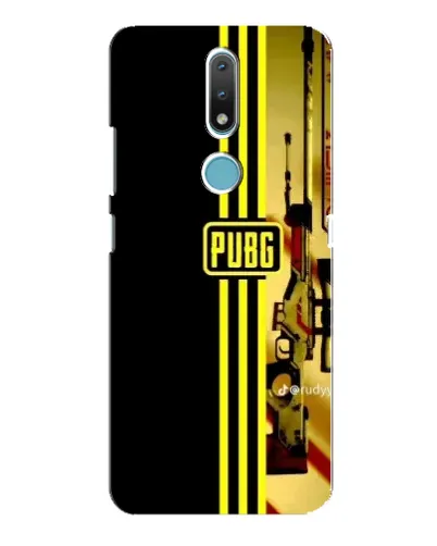 Чохол для Nokia 2.4 з картинкою «PUBG — камуфляжний шолом»