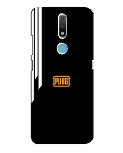 Чохол для Nokia 2.4 з картинкою «PUBG — вертикальні лінії»