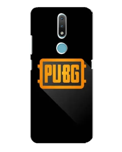 Чохол для Nokia 2.4 з картинкою «PUBG — рамка лого»