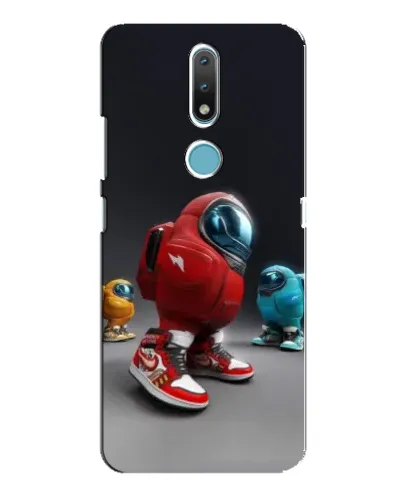 Чехол для Nokia 2.4 с картинкой «Among Us — 3D стиль» Чехол для Nokia 2.4 с картинкой «Among Us — 3D стиль»