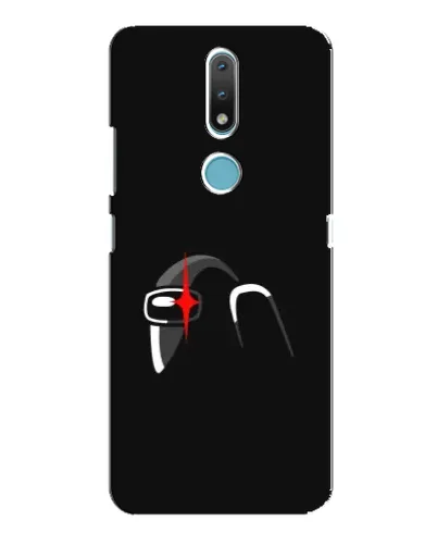Чехол для Nokia 2.4 с картинкой «Among Us шлем» Чехол для Nokia 2.4 с картинкой «Among Us шлем»