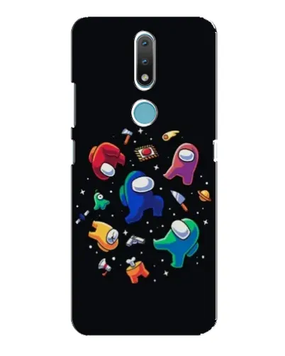 Чехол для Nokia 2.4 с картинкой «Among Us космос» Чехол для Nokia 2.4 с картинкой «Among Us космос»
