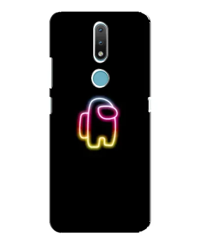 Чехол для Nokia 2.4 с картинкой «Among Us градиент» Чехол для Nokia 2.4 с картинкой «Among Us градиент»