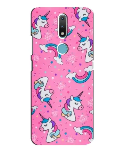 Чохол для Nokia 2.4 з картинкою «Unicorn паттерн рожевий» Чохол для Nokia 2.4 з картинкою «Unicorn паттерн рожевий»