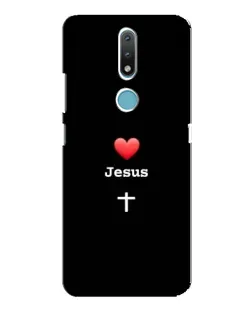 Чохол для Nokia 2.4 з картинкою «Серце - Jesus» Чохол для Nokia 2.4 з картинкою «Серце - Jesus»