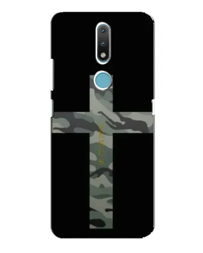 Чохол для Nokia 2.4 з картинкою «Мілітарі Хрест»
