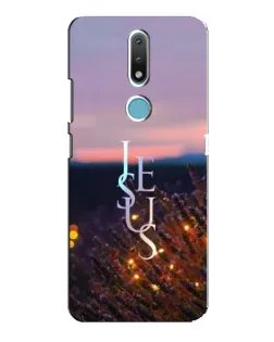 Чехол для Nokia 2.4 с картинкой «Свет Божий ночью»